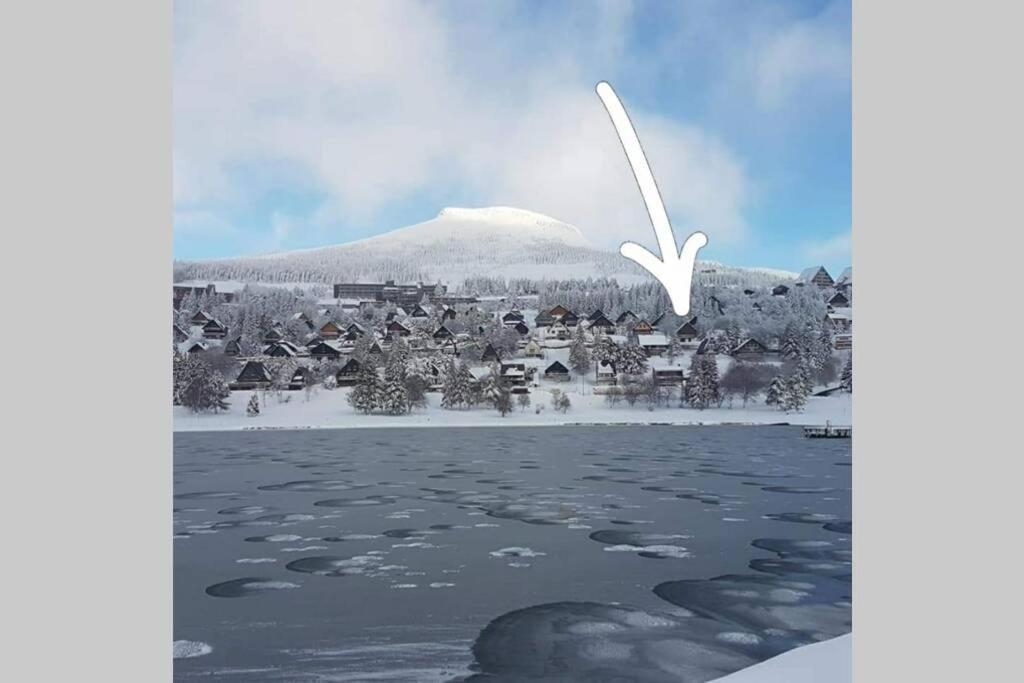 Authentique Chalet Vue Sur Le Lac Et Les Pistes بيس إيه سانت أناستيز المظهر الخارجي الصورة